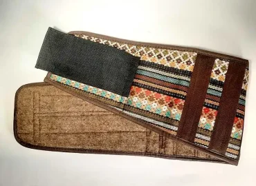 کمربند پشم شتر طبیعی