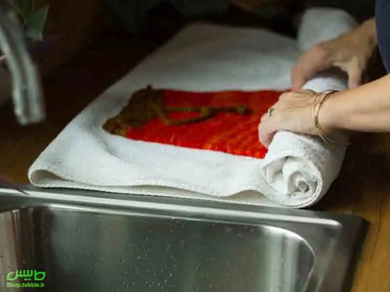 زودتر خشک کردن لباس پشمی