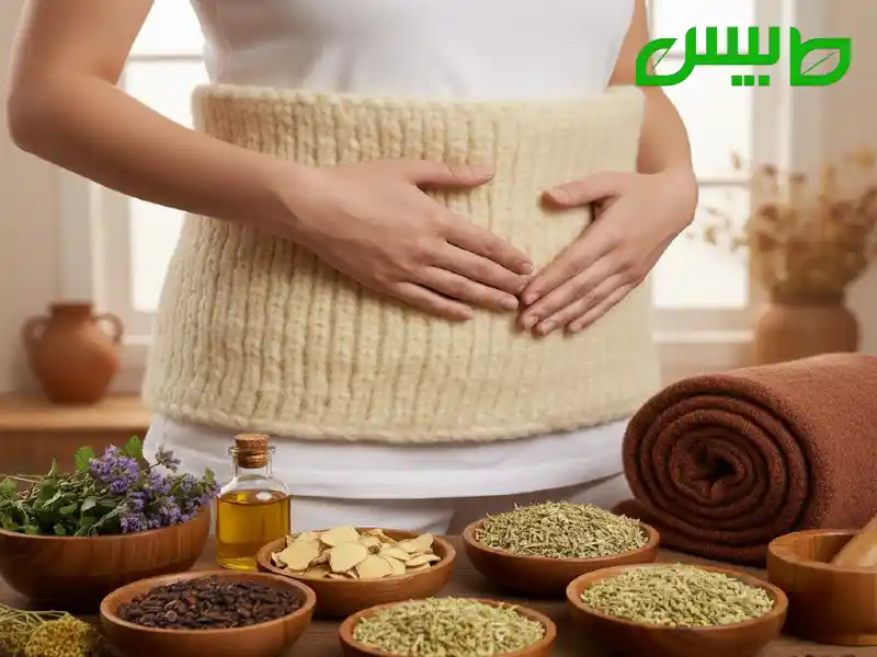 خواص پشم طبیعی و ارگانیک شتر و گوسفند برای رحم بانوان