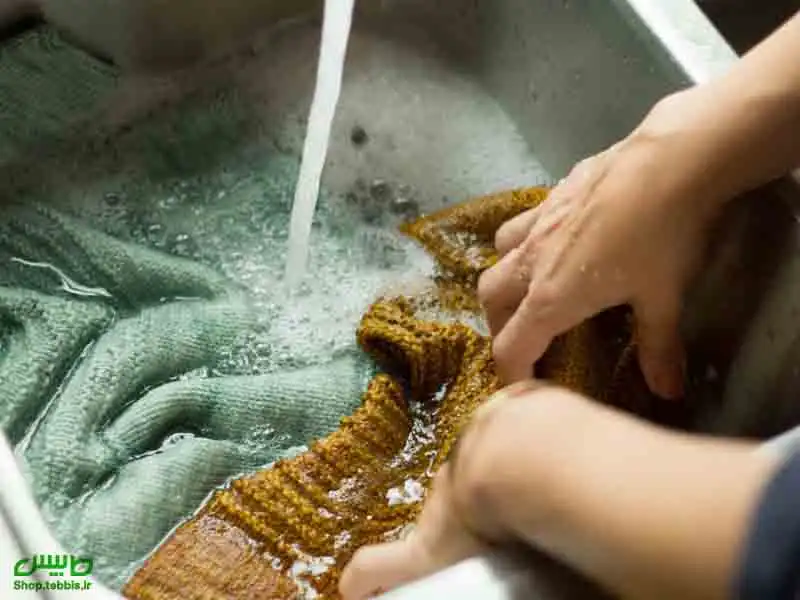 شستشوی لباس پشمی با آب ولرم