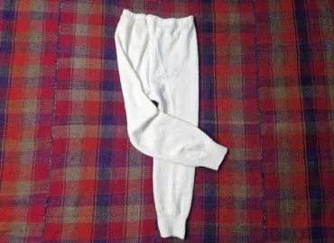 شلوار بافت از پشم طبیعی گوسفند (گرم کن پا و بدن)